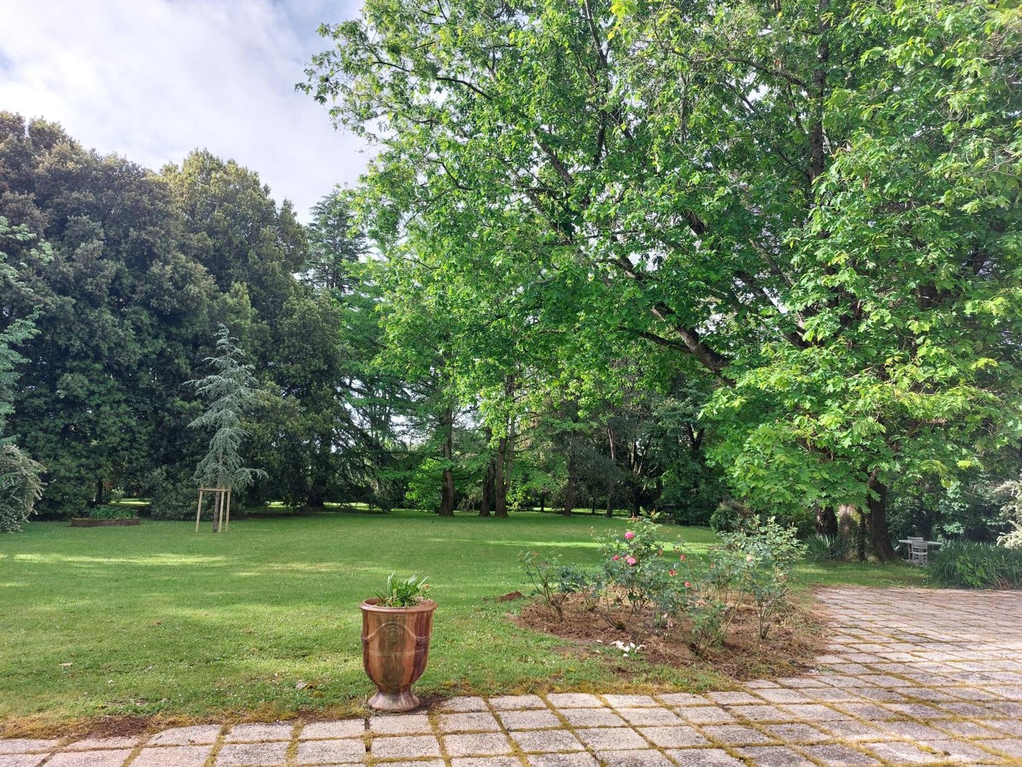 les allées du château Le Mazeau Exterior foto
